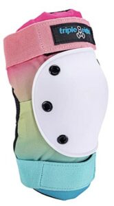 Triple Eight Saver Series Adult/Child Pad Set with Kneesavers, Elbowsavers, and Wrist Savers, for Skate, Bike, and Roller
